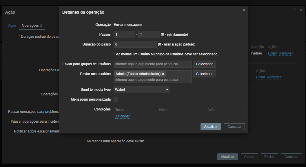 Zabbix Operacoes Detalhes Banner
